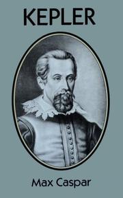 Front cover of Johannes Kepler by Max Caspar