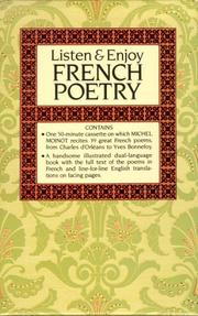 Cover of Listen and Enjoy French Poetry by Dover Publications, Inc.