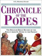 Front cover of Chronicle of the popes by P. G. Maxwell-Stuart