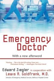 Cover of Emergency Doctor by Edward Ziegler