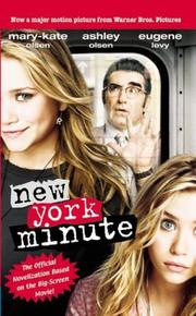 Front cover of New York Minute New York Minute #1 by Eliza Willard