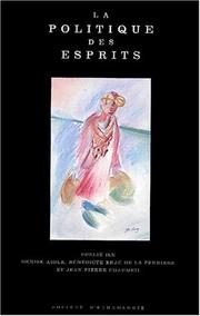 Front cover of La politique des esprits by Denise Aigle