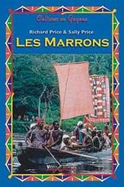 Cover of Maroons and Guyane by Sally Price