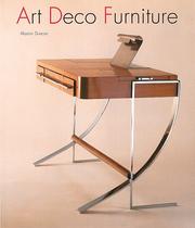 Front cover of Art deco furniture by Alastair Duncan