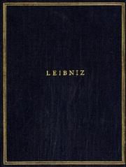 Cover of Saemtliche Schriften Und Briefe by Gottfried Wilhelm Leibniz