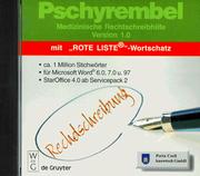 Front cover of Pschyrembel Medizinische Rechtschreibhilfe by Unknown