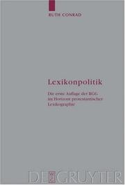 Cover of Lexikonpolitik by Ruth Conrad