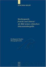 Front cover of Kierkegaards "Furcht und Zittern" als Bild seines ethischen Erkenntnisbegriffs by Joachim Boldt