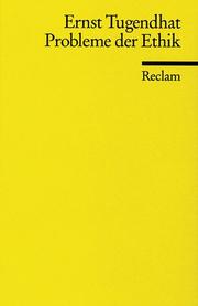 Cover of Probleme der Ethik by Ernst Tugendhat