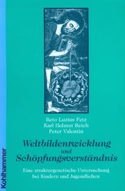 Front cover of Weltbildentwicklung und Schöpfungsverständnis by Reto Luzius Fetz