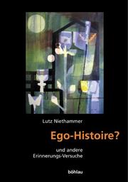 Cover of Ego-Histoire? by Lutz Niethammer