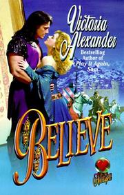 Cover of Believe by Victoria Alexander