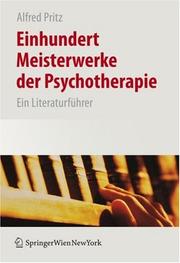 Cover of Einhundert Meisterwerke der Psychotherapie by Alfred Pritz
