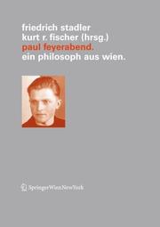 Cover of Ver offentlichungen des Instituts Wiener Kreis, Band 14: Paul Feyerabend: ein Philosoph aus Wien by Friedrich Stadler
