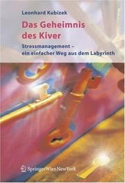 Front cover of Das Geheimnis des Kiver by Leonhard Kubizek