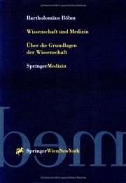 Front cover of Wissenschaft und Medizin by Bartholomäus Böhm
