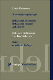 Front cover of Wirtschaftspsychologie by Linda Pelzmann