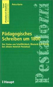 Front cover of Pädagogisches Schreiben um 1800 by Petra Korte
