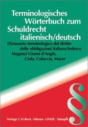Front cover of Terminologisches Wörterbuch zum Schuldrecht by Angelika Rösch