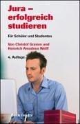 Front cover of Jura--erfolgreich studieren by Christof Gramm