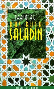 Front cover of Das Buch Saladin. Historischer Roman by Tariq Ali