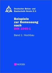 Front cover of Beispieoe Din 1045 Neu by Deutscher Beton- Und Bautechnik-Verein E.V.