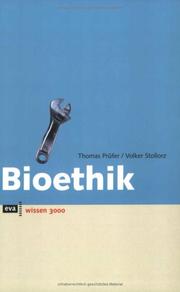 Cover of Bioethik by Volker Stollorz
