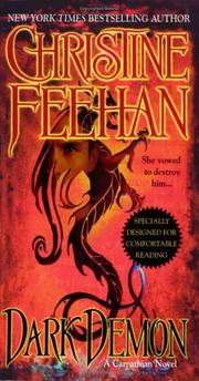 Cover of Dark Demon by Christine Feehan