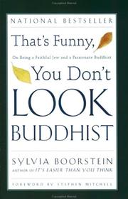 Front cover of That's Funny, You Don't Look Buddhist by Sylvia Boorstein