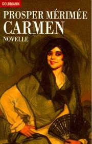 Cover of Carmen by Prosper Mérimée
