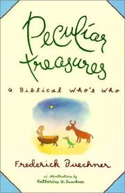 Cover of Peculiar treasures by Frederick Buechner