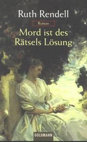 Cover of One across, two down by Ruth Rendell