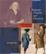 Cover of Benjamin Franklin and electricity by Gail Blasser Riley