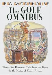 Front cover of The golf omnibus by P. G. Wodehouse