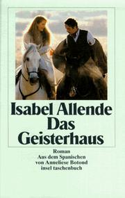 Cover of La casa de los espíritus by Isabel Allende