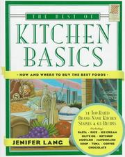 Front cover of The best of kitchen basics by Jenifer Harvey Lang