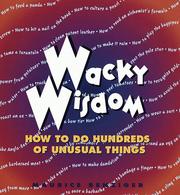 Front cover of Wacky wisdom by Maurice Benziger
