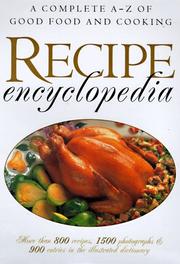 Front cover of Recipe encyclopedia by Family Circle Books