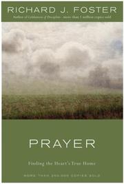 Cover of Prayer by Richard J. Foster