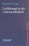 Front cover of Einführung in die Literaturdidaktik by Elisabeth K. Paefgen