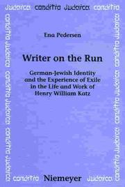 Cover of Writer on the run by Ena Pedersen