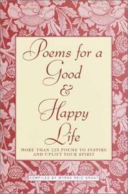 Cover of Poems for a good & happy life by Myrna Grant