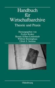 Cover of Handbuch für Wirtschaftsarchive by Evelyn Kroker