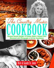 Front cover of The country music cookbook by Dick St John