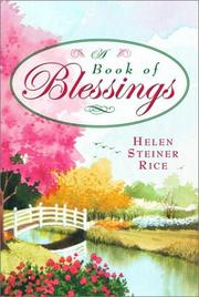 Front cover of A Book of Blessings by Helen Steiner Rice