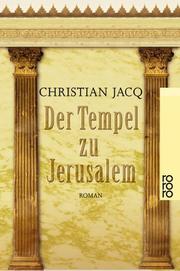Front cover of Maître Hiram et le Roi Salomon by Christian Jacq