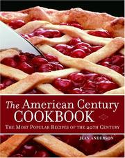 Front cover of The American Century Cookbook by Jean Anderson