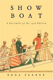Cover of Show boat by Edna Ferber