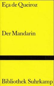Cover of O mandarim by Eça de Queiroz