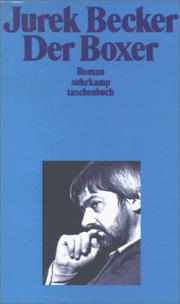 Cover of Der Boxer by Jurek Becker